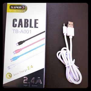 USB Type C Cable to USB 3.0 Charging Cable